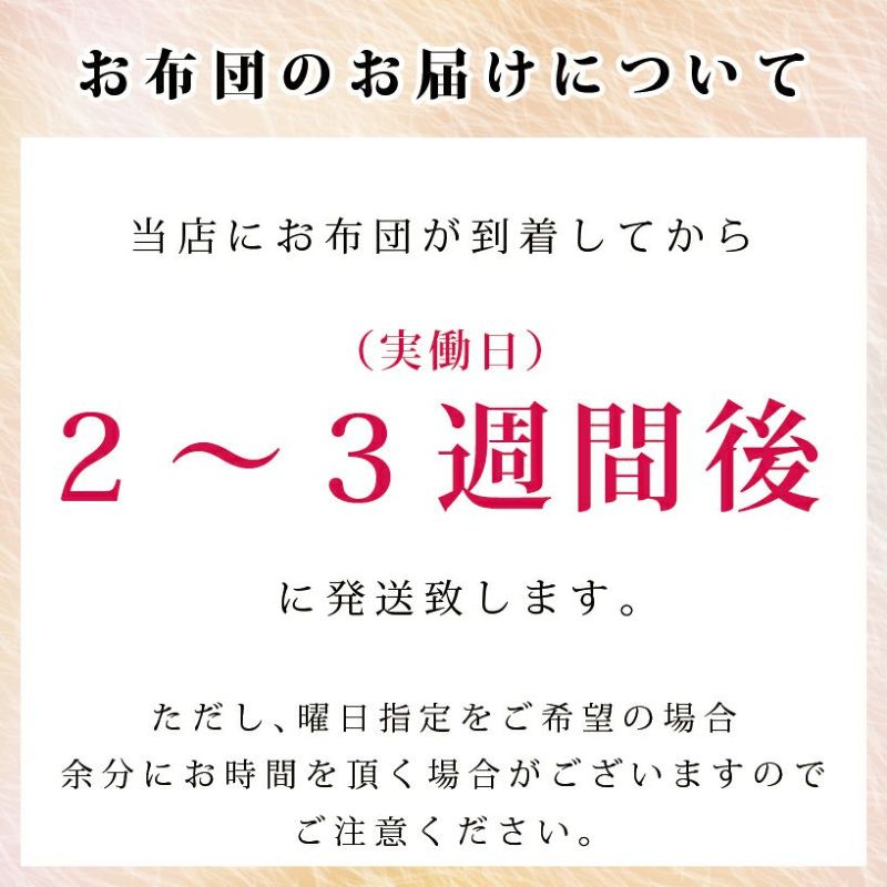 納期は約3週間